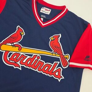MAJESTIC AUTHENTIC ST LOUIS CARDINALS YADIER MOLINA YADI JERSEY MENS 40 MEDIUM